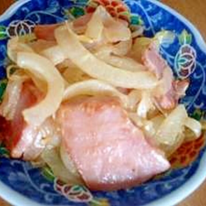 ＊お弁当おかず＊焼き豚と新玉ねぎのマヨ炒め